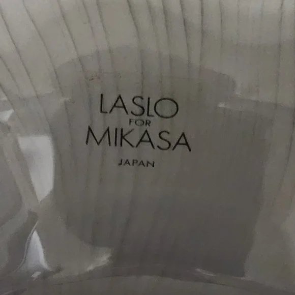 🌟 Laslo Mikasa Japana Vintage Lavender Glass Candy Dish Bride's Basket Purple - Picture 13 of 16